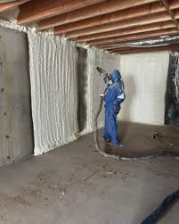 Basement rim joist insulation